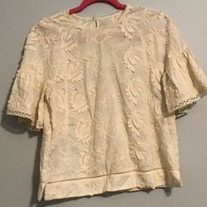 J. Crew Embroidered Top